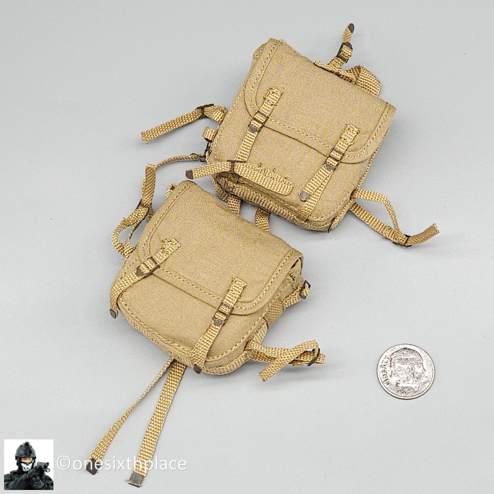 1:6 scale Ujindou WWII US Marine Corps in Okinawa M41 Backpack Set 12" Figures