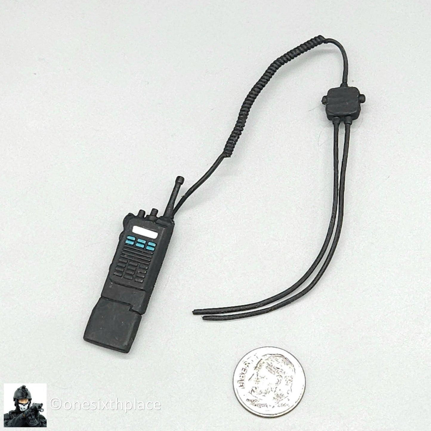 1:6 scale Ultimate Soldier SWAT Police Radio for 12" Figures