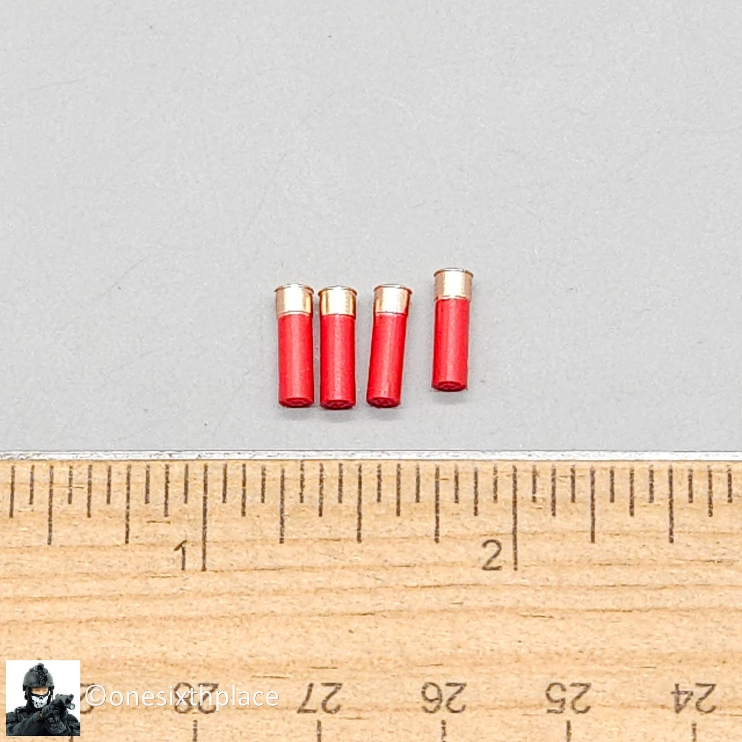 1:6 scale Very Cool Shadi Wilderness Female Cowboy Shotgun Shells (x4)