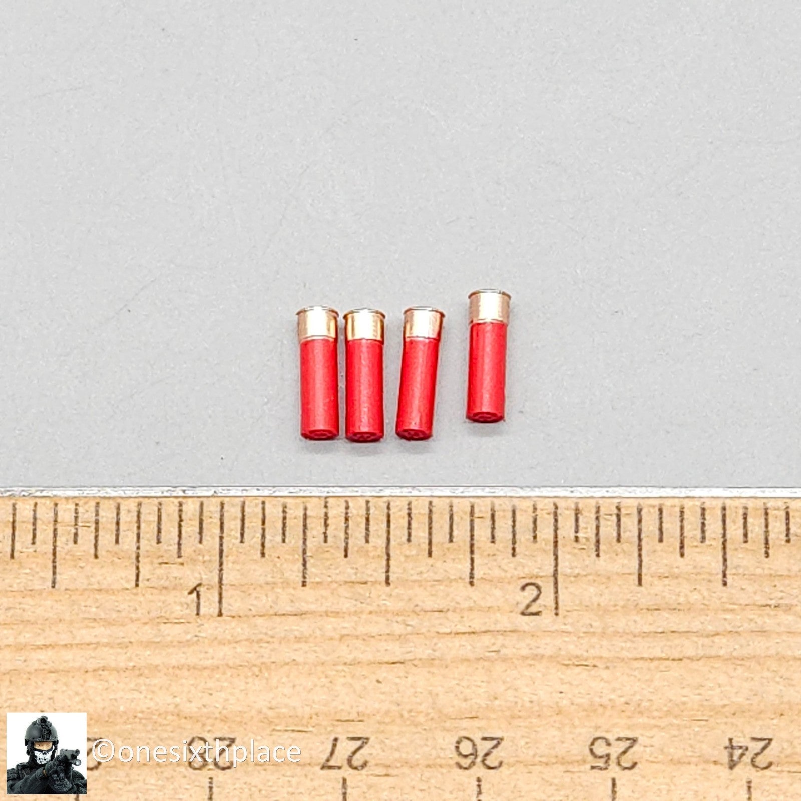 1:6 scale Very Cool Shadi Wilderness Female Cowboy Shotgun Shells (x4)