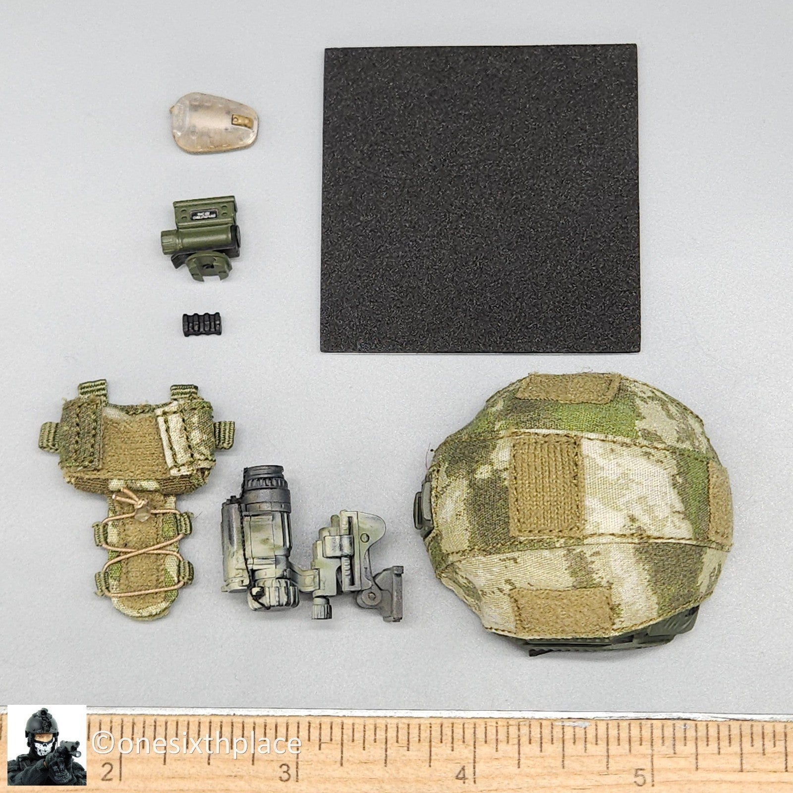1:6 Easy & Simple Russian Rapid Response SOBR S Helmet w/ NVG for 12" Figures