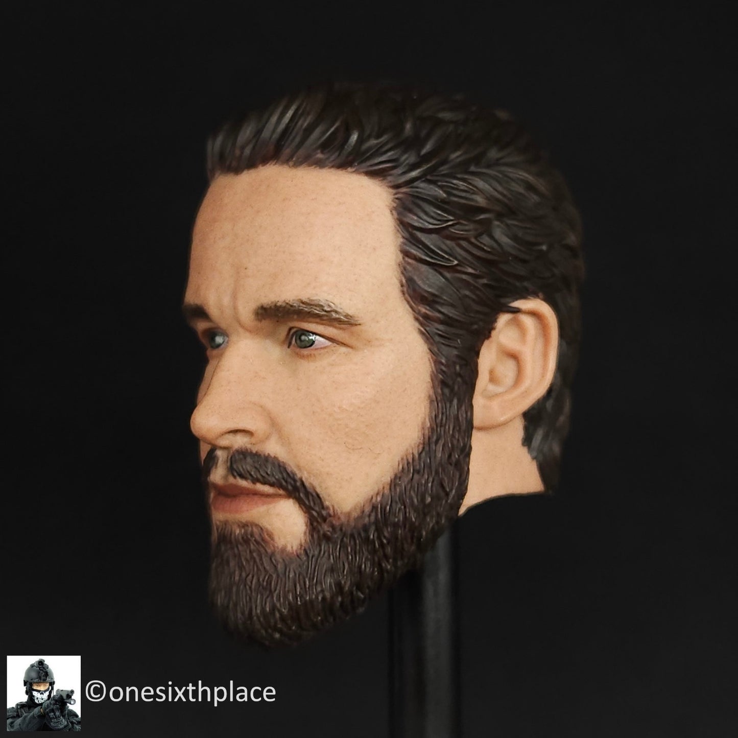 1:6 Easy & Simple Veteran Tactical Instructor Ch. 2 SHOT Show  Male Head Sculpt
