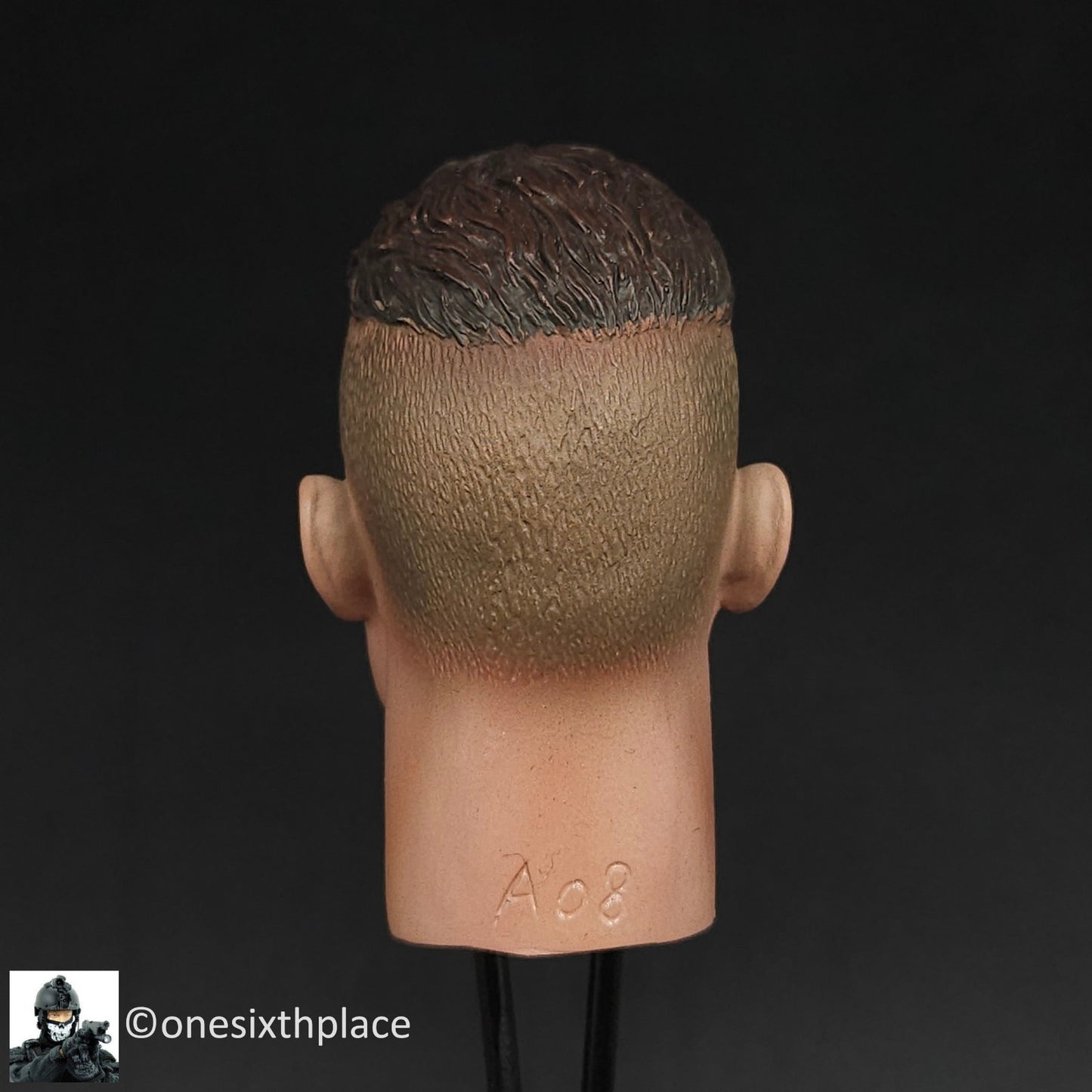 1:6 DiD WWII US 29th Infantry Charles Winstone Male Head Sculpt for 12" Figures