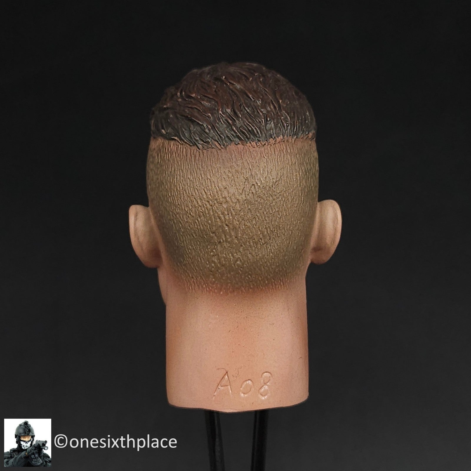 1:6 DiD WWII US 29th Infantry Charles Winstone Male Head Sculpt for 12" Figures