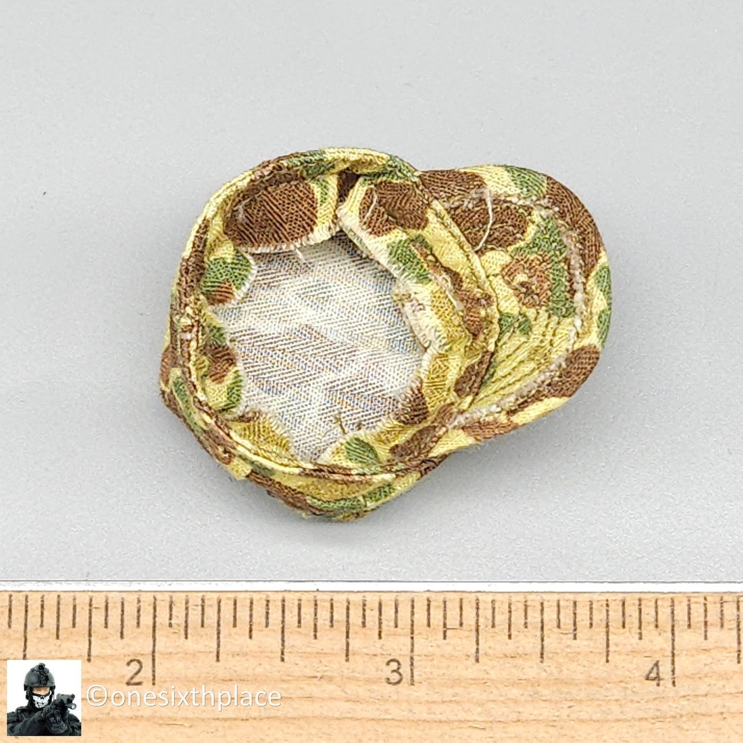 1:6 scale Ujindou WWII US Marine Corps in Okinawa Jungle Camo Hat for 12" Figure