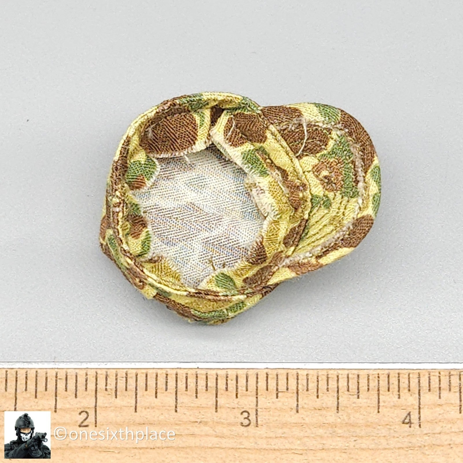 1:6 scale Ujindou WWII US Marine Corps in Okinawa Jungle Camo Hat for 12" Figure