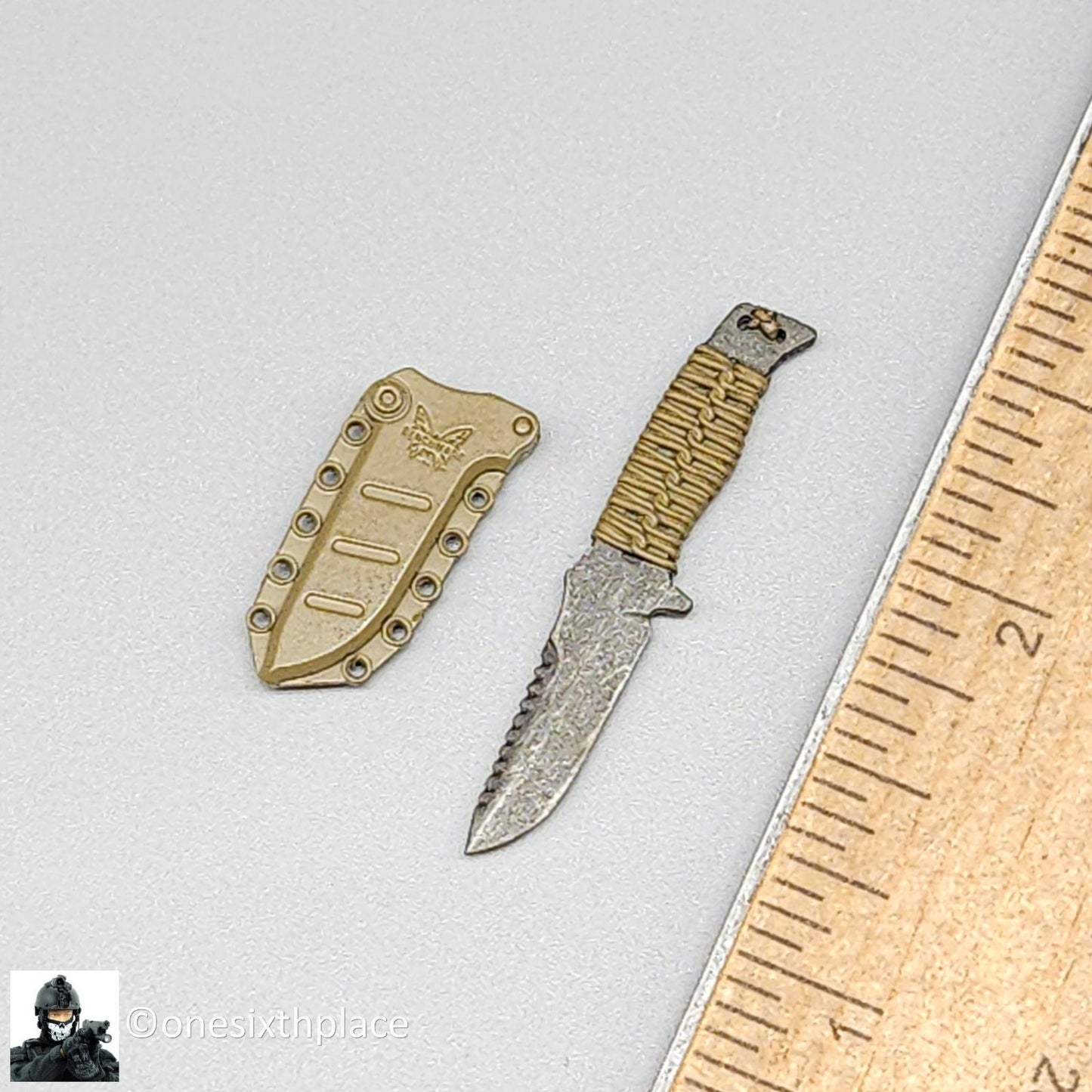 1:6 scale DamToys Russian Spetsnaz FSB Alpha Group Gunner Combat Knife