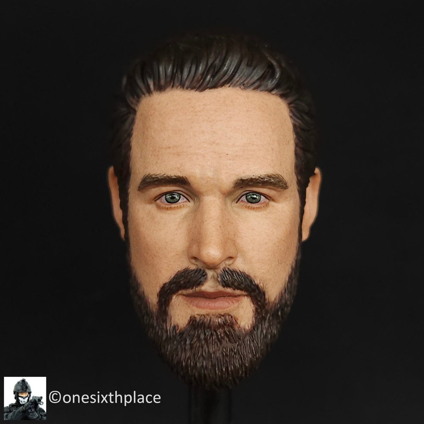 1:6 Easy & Simple Veteran Tactical Instructor Ch. 2 SHOT Show  Male Head Sculpt