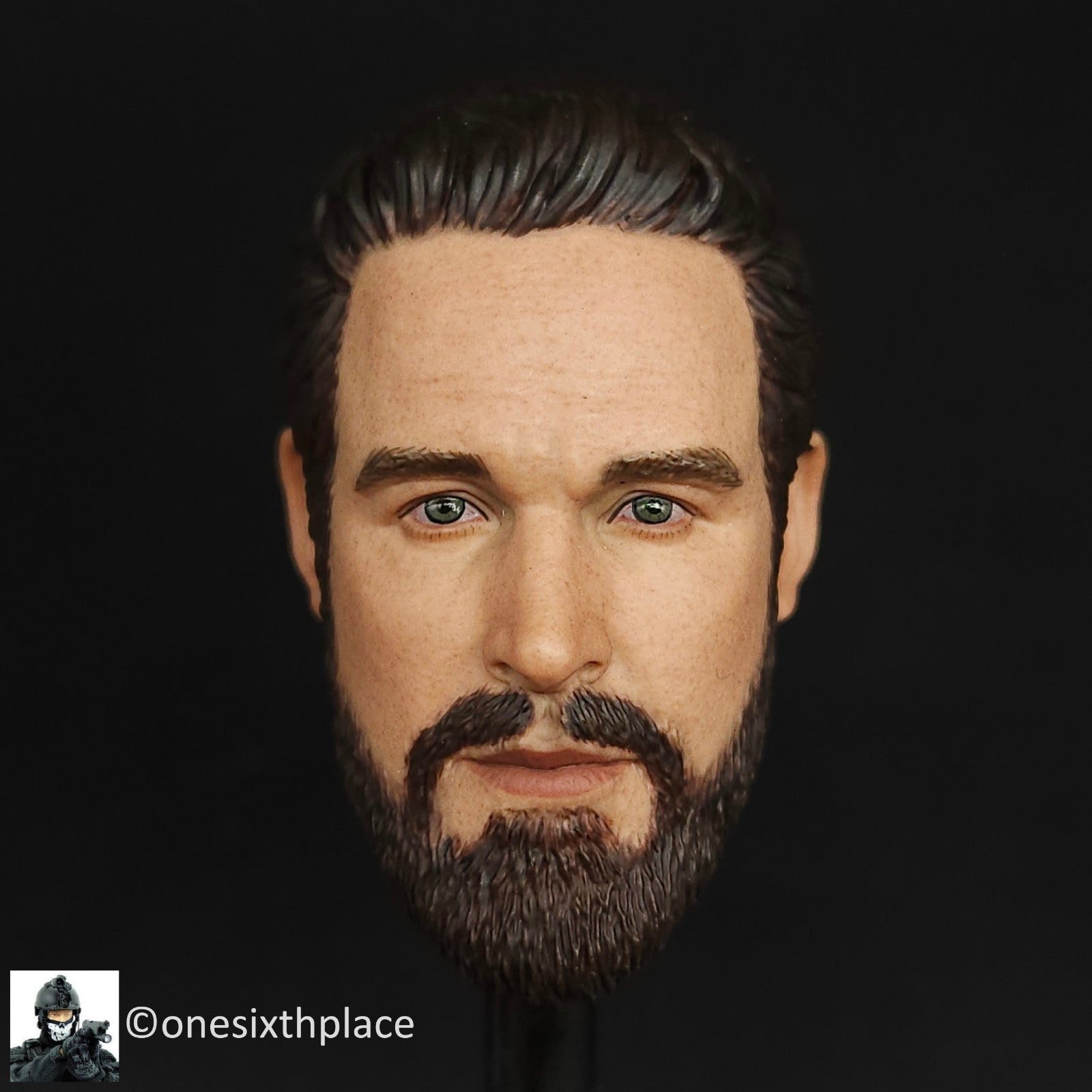 1:6 Easy & Simple Veteran Tactical Instructor Ch. 2 SHOT Show  Male Head Sculpt