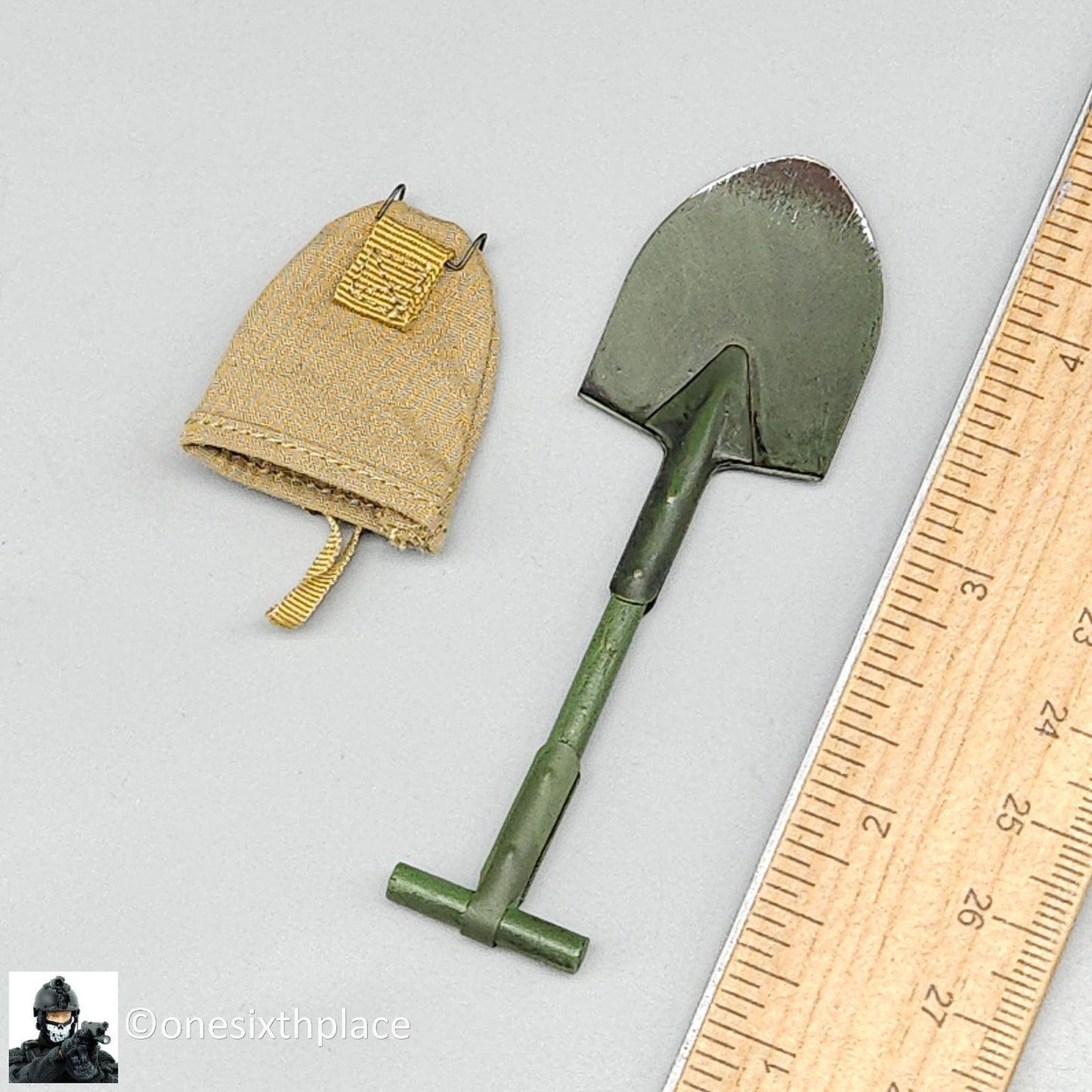 1:6 scale Ujindou WWII US Marine Corps in Okinawa Metal Shovel for 12" Figures