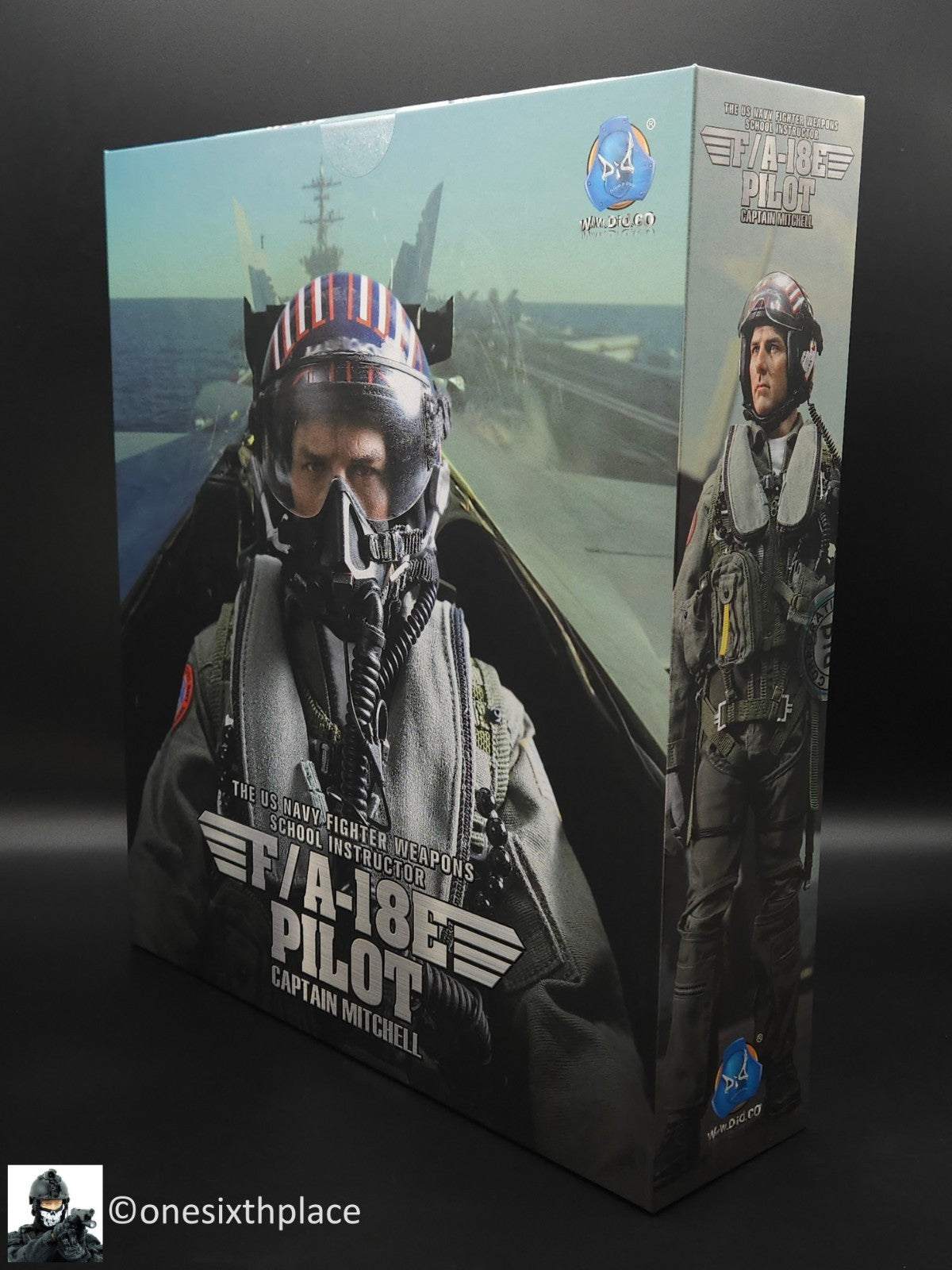 1:6 DiD US Navy Fighter Weapons School Instructor F/A-18E Pilot Capt Mitchell