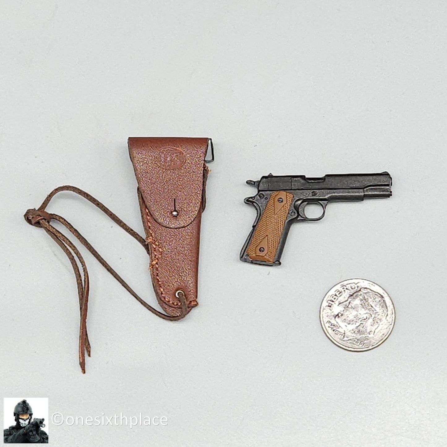 1:6 scale Ujindou WWII US Marine Corps in Okinawa 1911 Pistol for 12" Figure