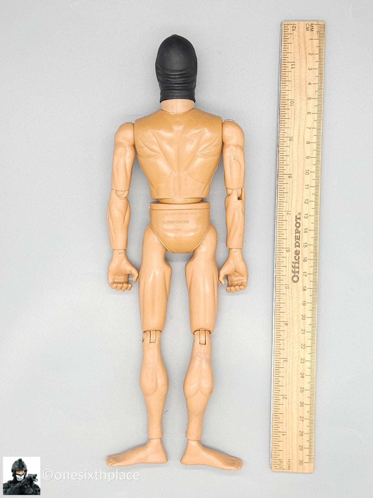 1:6 scale Ultimate Soldier SWAT Male Body w/ Balaclava Mask Head 12" Figure