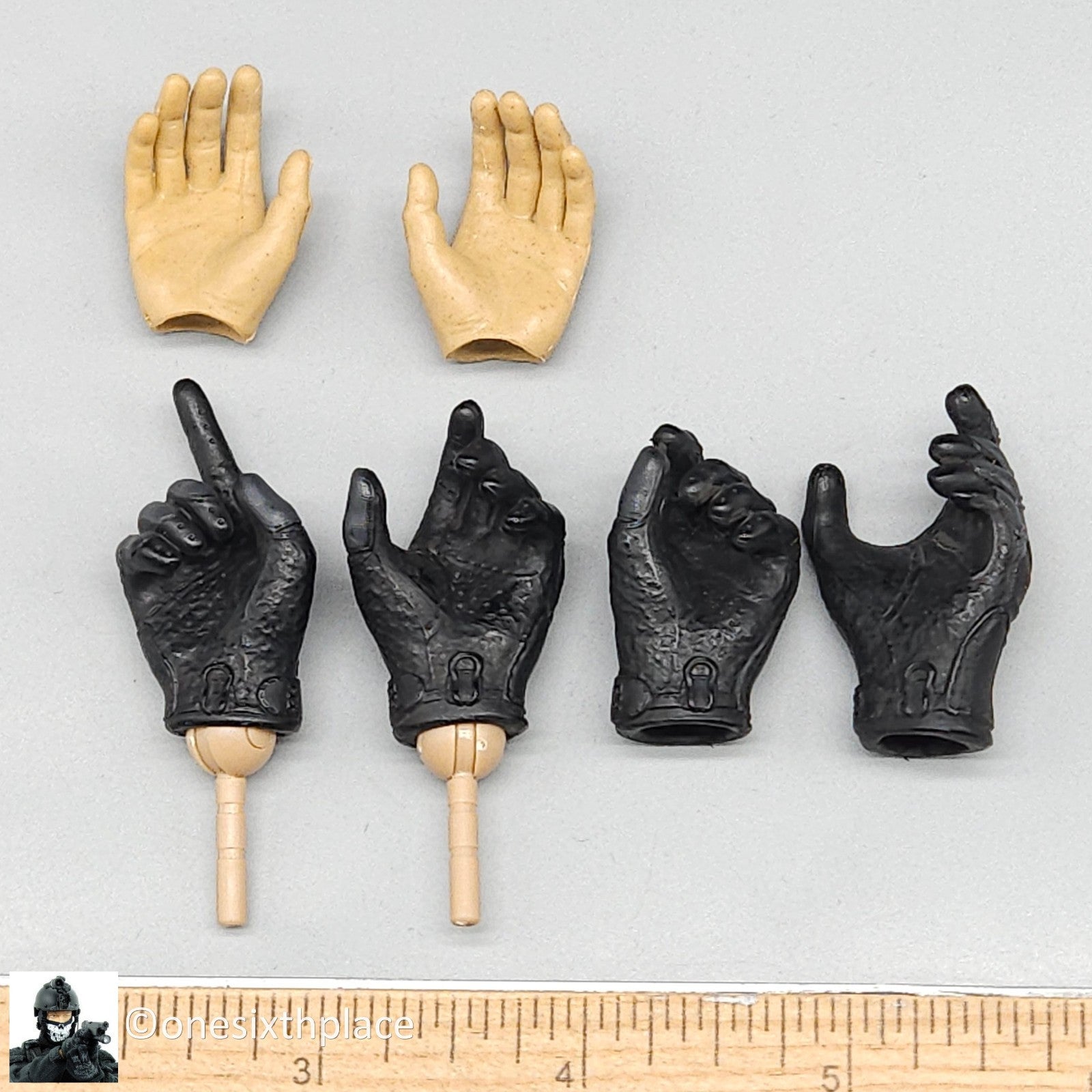 1:6 Easy & Simple Veteran Tactical Instructor Ch. 2 SHOT Show Black Gloved Hands