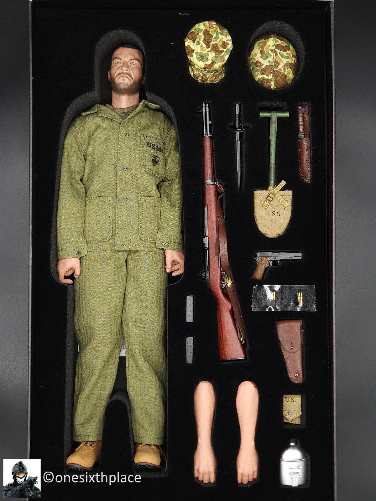 1:6 scale Ujindou WWII US Marine Corps in Okinawa 12" Figure UD9040