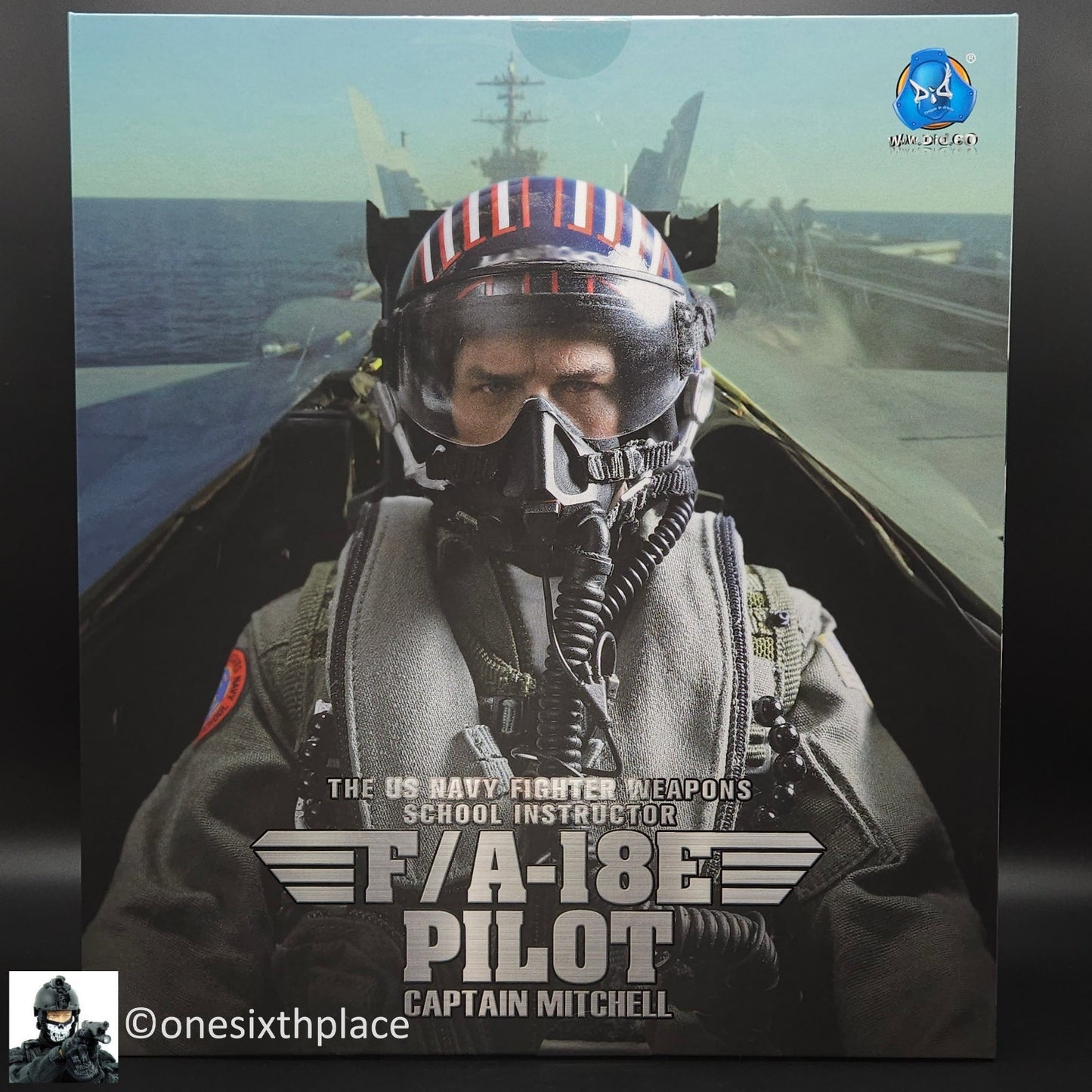 1:6 DiD US Navy Fighter Weapons School Instructor F/A-18E Pilot Capt Mitchell