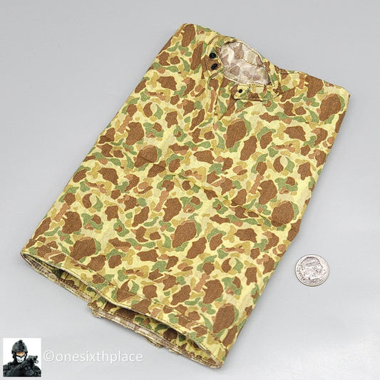 1:6 scale Ujindou WWII US Marine Corps in Okinawa Jungle Camo Poncho 12" Figures