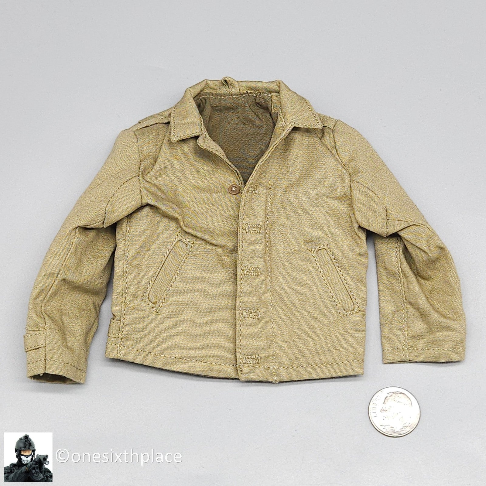 1:6 DiD WWII US 2nd Ranger Sniper Jackson M41 Field Jacket for 12" Figures