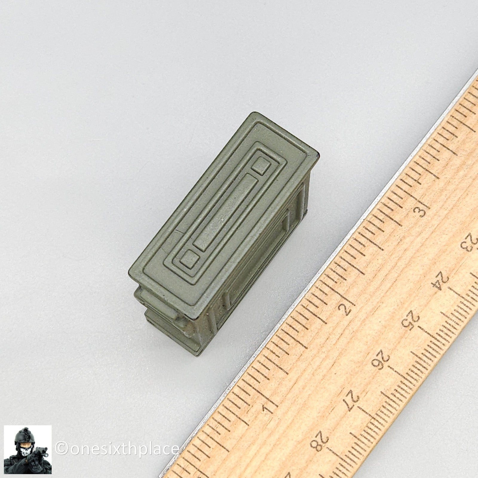 1:6 scale Ultimate Soldier .30 Cal Ammo Can Box (Solid) for 12" Figures WWII