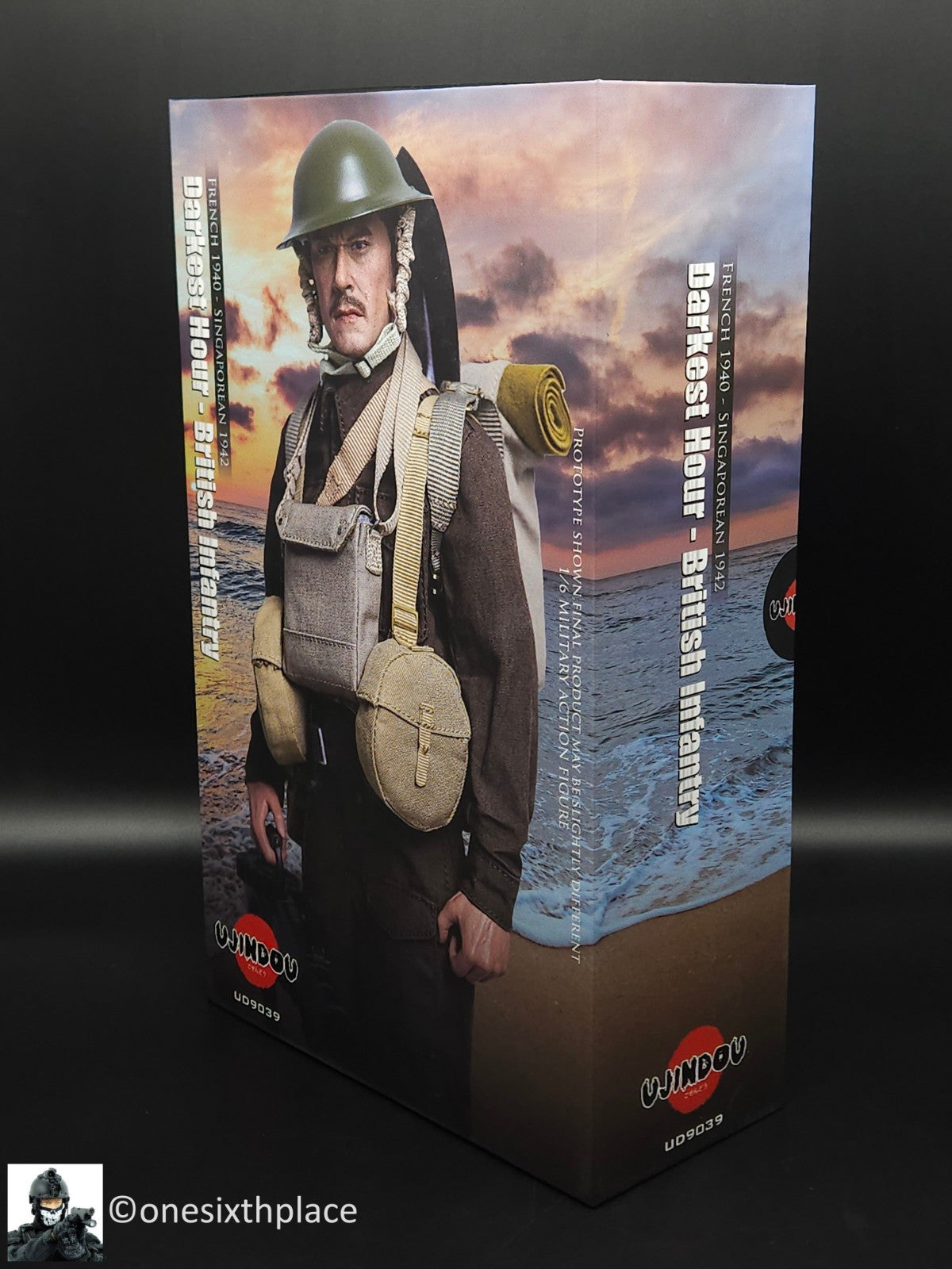 1:6 scale Ujindou British Infantry France 1940 Singapore 1942 12" Figure UD-9039