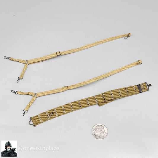 1:6 scale Ujindou WWII US Marine Corps in Okinawa M36 Belt w/ Suspenders