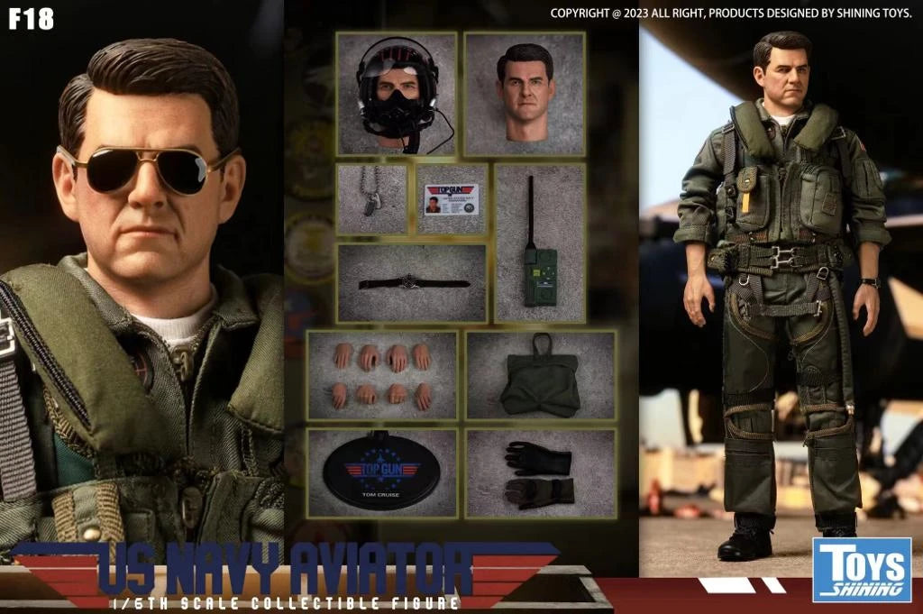 1:6 scale Shinning Toys US Navy F18 Aviator Combat Boots for 12" Figures