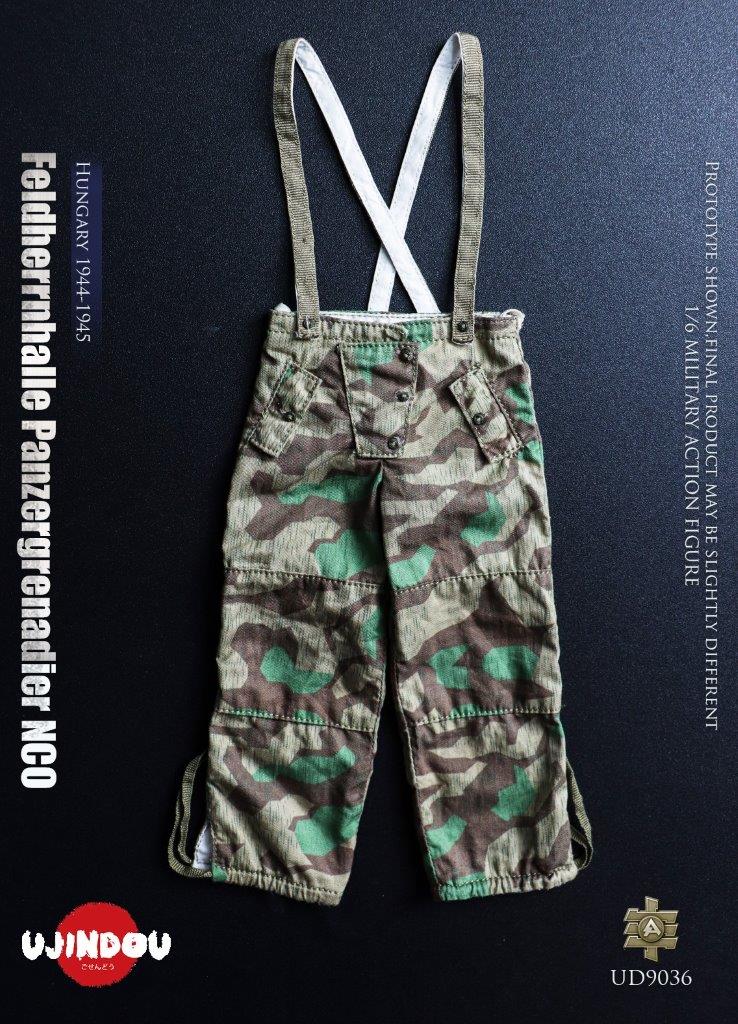 1:6 scale Ujindou WWII German Feldhernhalle Panzergrenadier NCO, Hungary 1944-1945 Figure UD9036