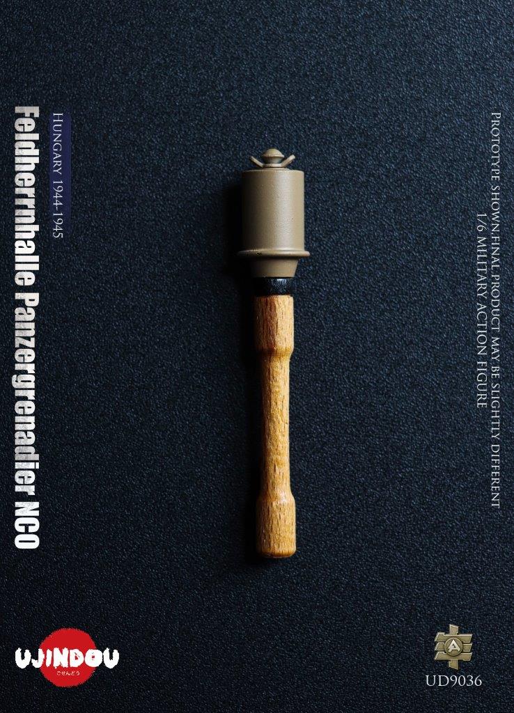 1:6 scale Ujindou WWII German Feldhernhalle Panzergrenadier NCO, Hungary 1944-1945 Figure UD9036