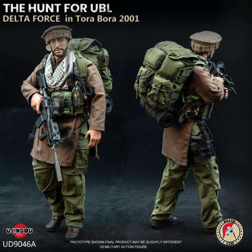 1:6 scale Ujindou UD-9046A The Hunt for UBL-Delta Force in Tora Bora 2001 12" Figure