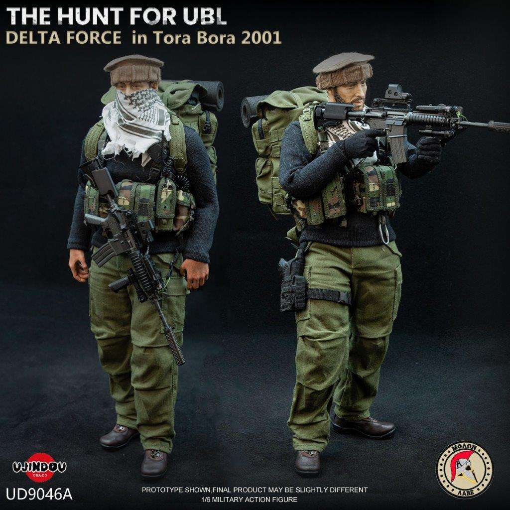 1:6 scale Ujindou UD-9046A The Hunt for UBL-Delta Force in Tora Bora 2001 12" Figure
