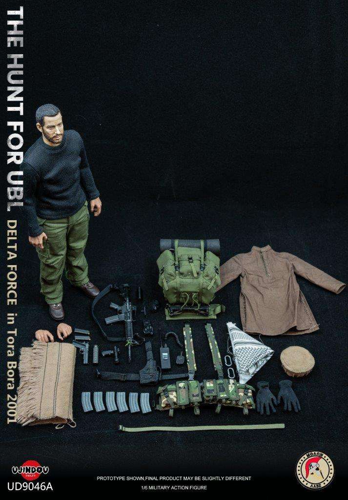 1:6 scale Ujindou UD-9046A The Hunt for UBL-Delta Force in Tora Bora 2001 12" Figure