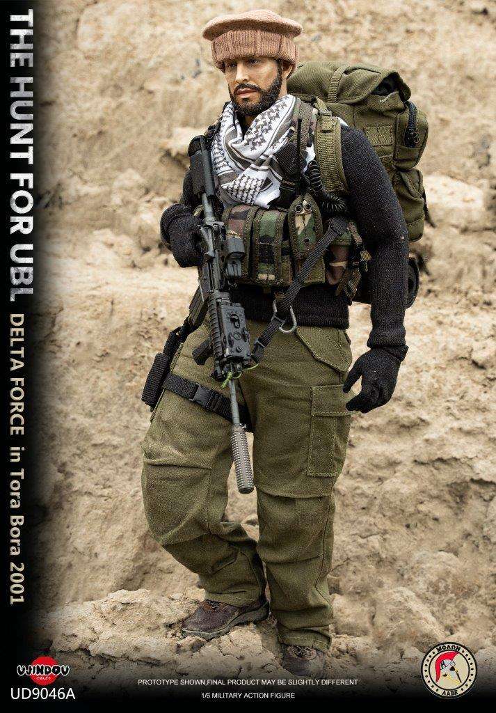 1:6 scale Ujindou UD-9046A The Hunt for UBL-Delta Force in Tora Bora 2001 12" Figure