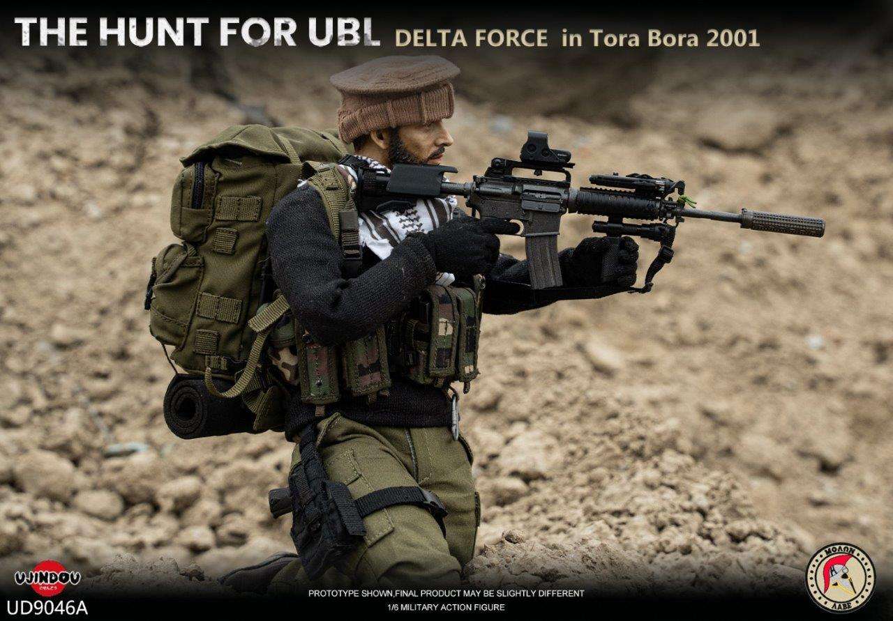 1:6 scale Ujindou UD-9046A The Hunt for UBL-Delta Force in Tora Bora 2001 12" Figure
