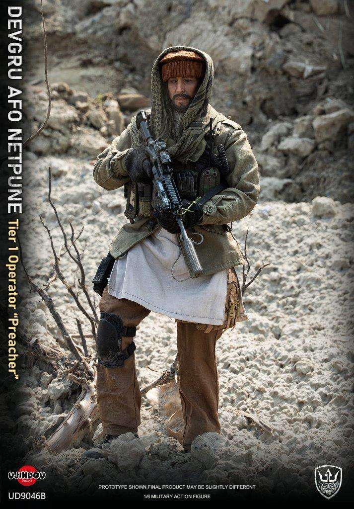 1:6 scale Ujindou UD-9046B DEVGRU AFO Neptune Tier 1 Operator Medal of Honor "Preacher"