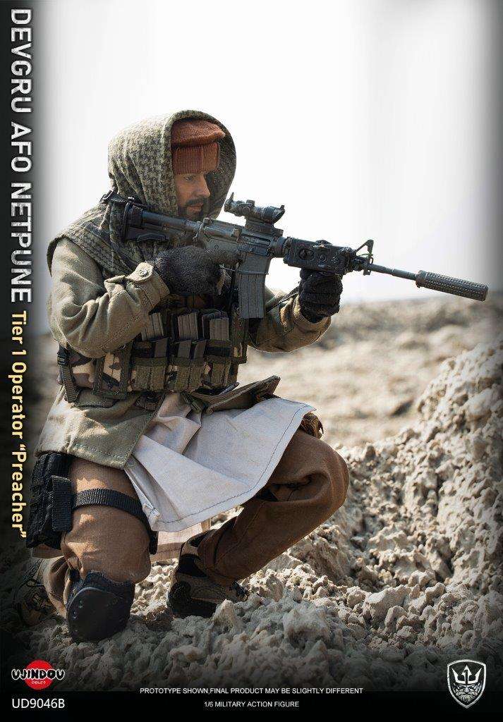 1:6 scale Ujindou UD-9046B DEVGRU AFO Neptune Tier 1 Operator Medal of Honor "Preacher"