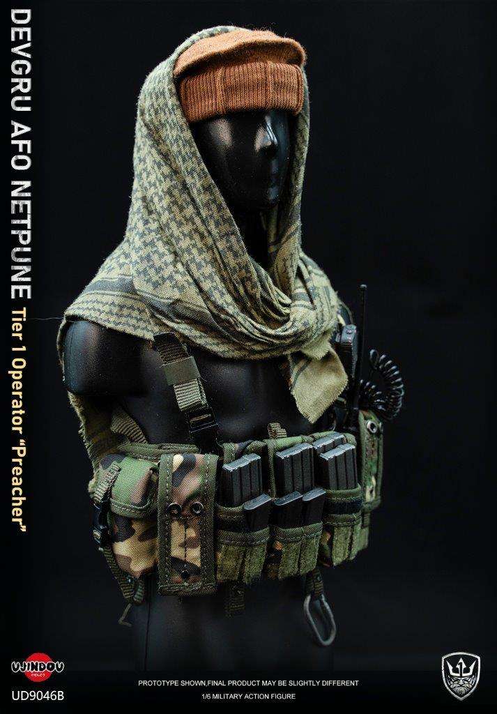 1:6 scale Ujindou UD-9046B DEVGRU AFO Neptune Tier 1 Operator Medal of Honor "Preacher"
