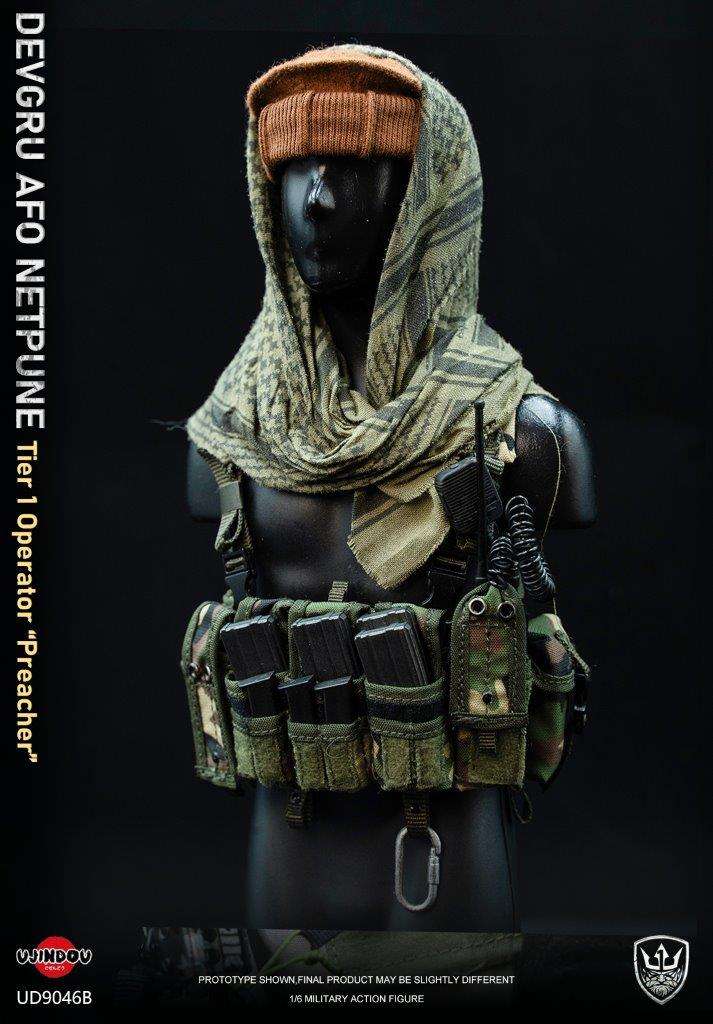 1:6 scale Ujindou UD-9046B DEVGRU AFO Neptune Tier 1 Operator Medal of Honor "Preacher"