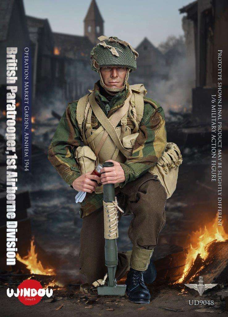1:6 scale Ujindou WWII British Paratrooper 1st Airborne Division Operation Market Garden Arnhem 1944 12" Figure UD9048