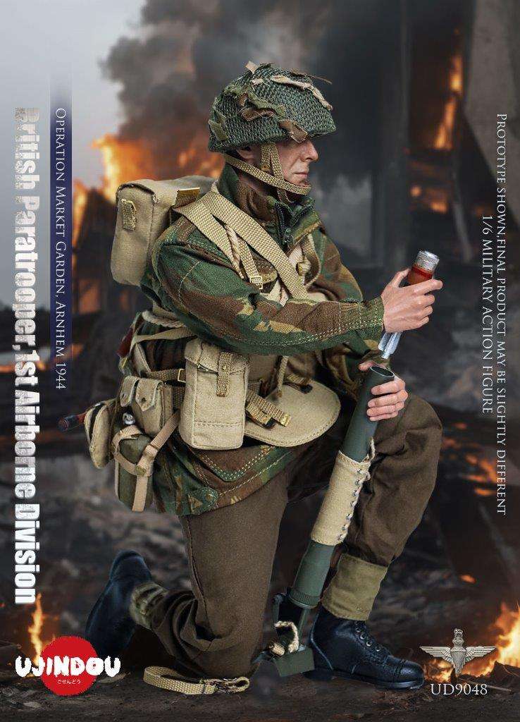 1:6 scale Ujindou WWII British Paratrooper 1st Airborne Division Operation Market Garden Arnhem 1944 12" Figure UD9048