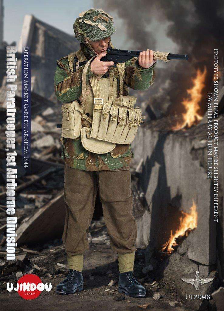 1:6 scale Ujindou WWII British Paratrooper 1st Airborne Division Operation Market Garden Arnhem 1944 12" Figure UD9048