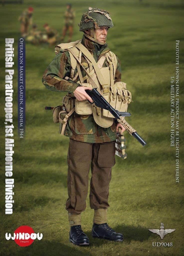 1:6 scale Ujindou WWII British Paratrooper 1st Airborne Division Operation Market Garden Arnhem 1944 12" Figure UD9048