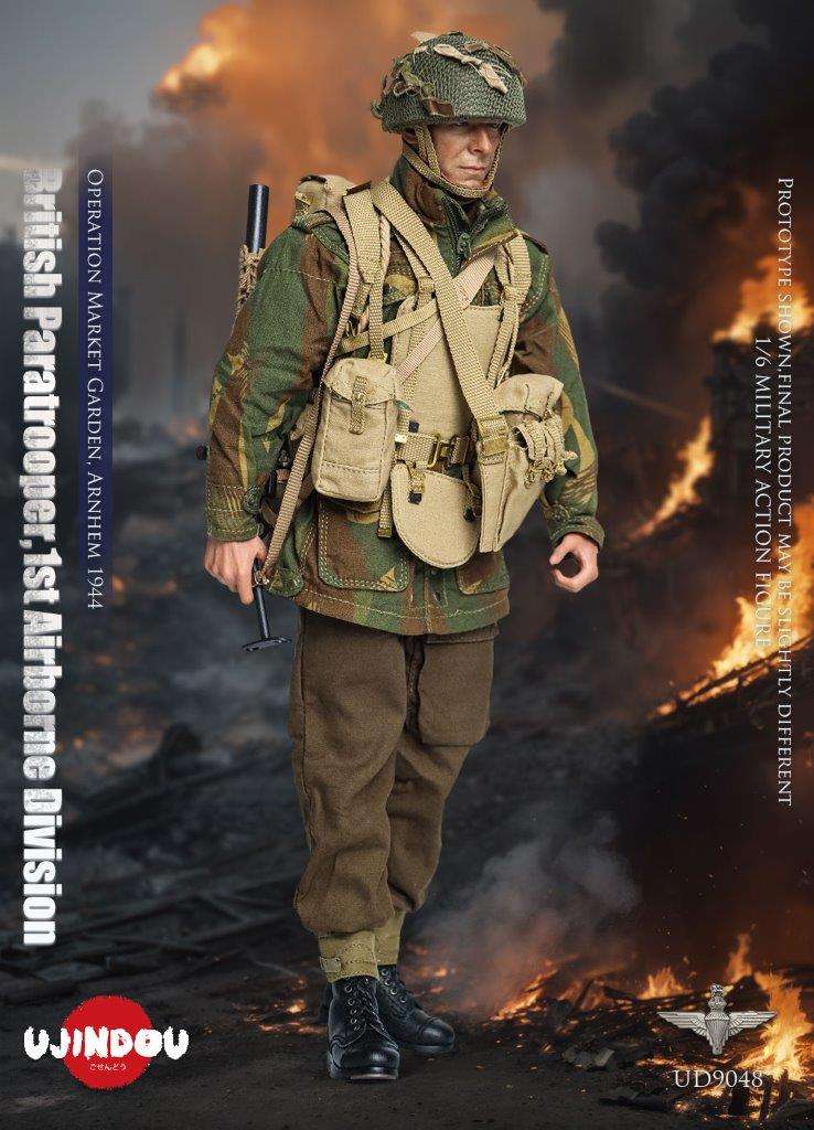 1:6 scale Ujindou WWII British Paratrooper 1st Airborne Division Operation Market Garden Arnhem 1944 12" Figure UD9048