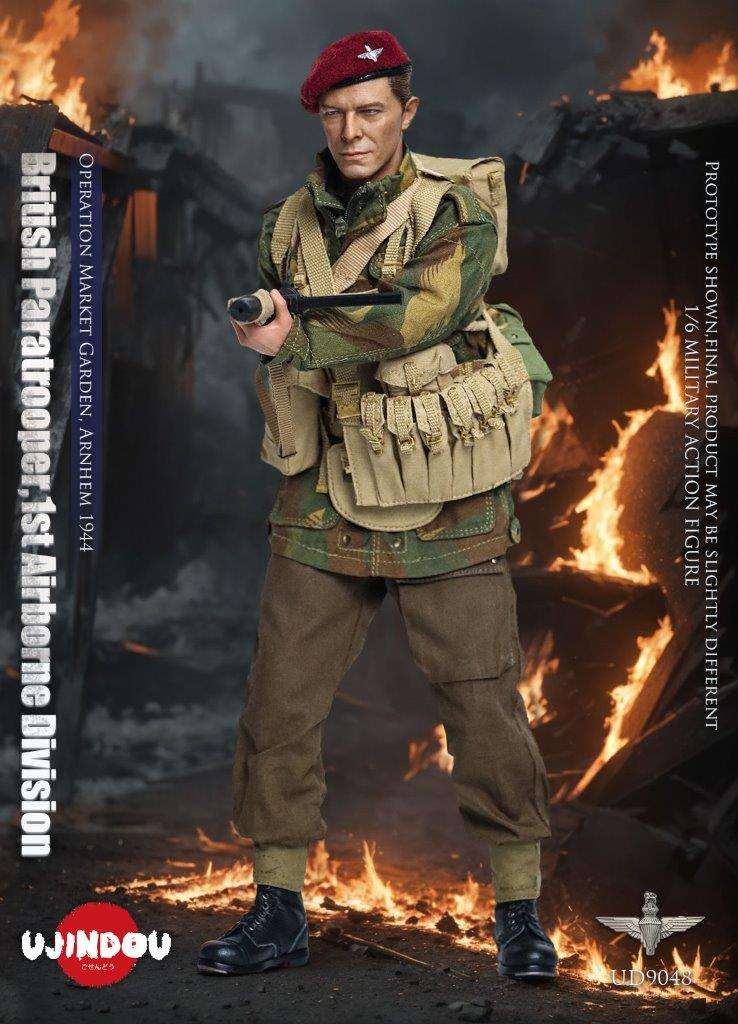 1:6 scale Ujindou WWII British Paratrooper 1st Airborne Division Operation Market Garden Arnhem 1944 12" Figure UD9048