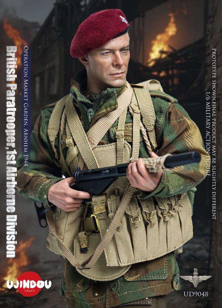 1:6 scale Ujindou WWII British Paratrooper 1st Airborne Division Operation Market Garden Arnhem 1944 12" Figure UD9048