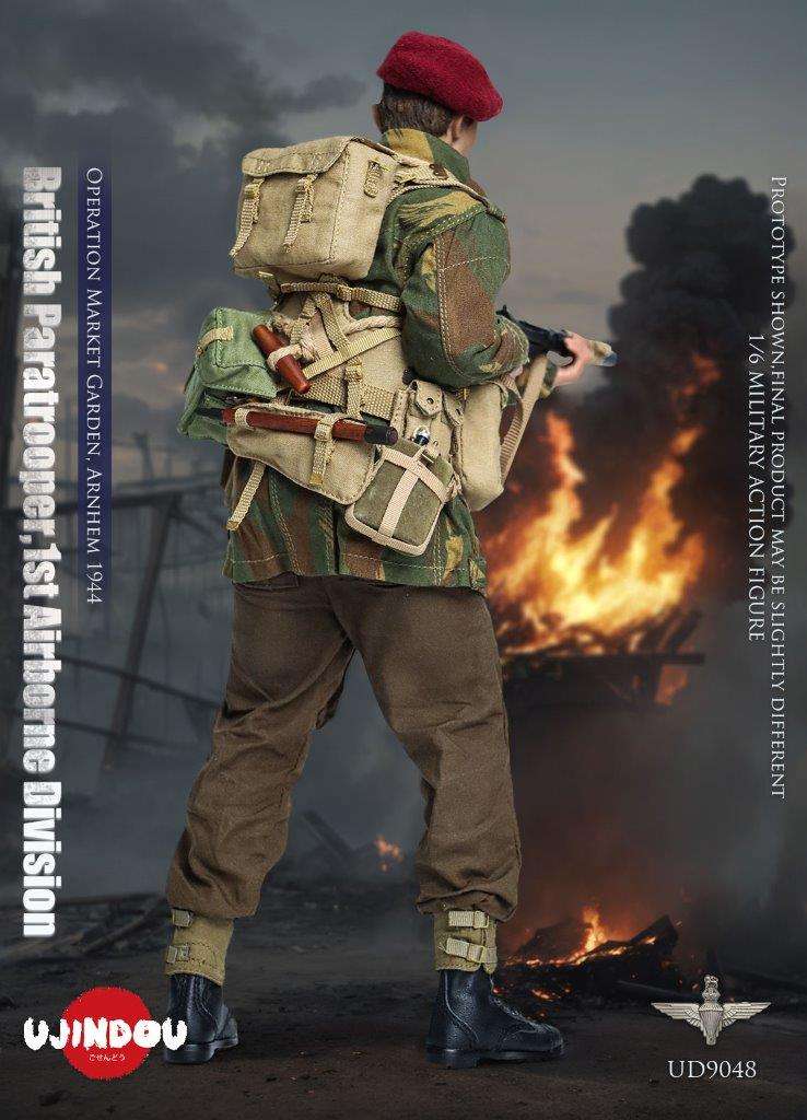 1:6 scale Ujindou WWII British Paratrooper 1st Airborne Division Operation Market Garden Arnhem 1944 12" Figure UD9048