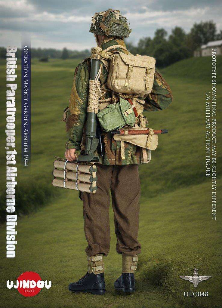 1:6 scale Ujindou WWII British Paratrooper 1st Airborne Division Operation Market Garden Arnhem 1944 12" Figure UD9048