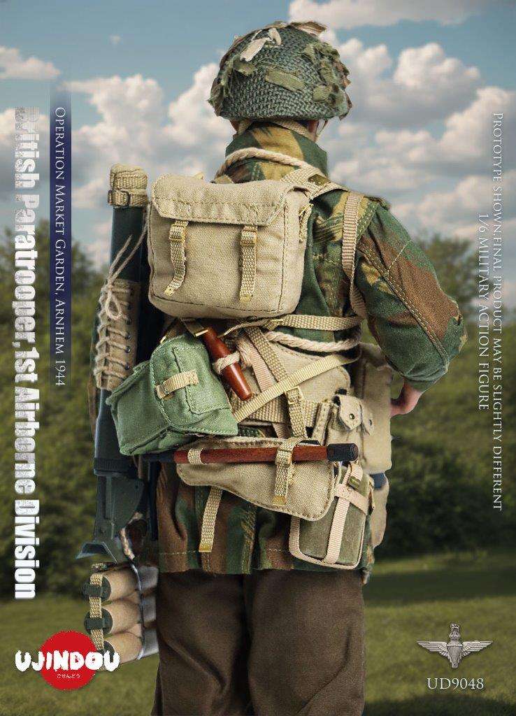 1:6 scale Ujindou WWII British Paratrooper 1st Airborne Division Operation Market Garden Arnhem 1944 12" Figure UD9048