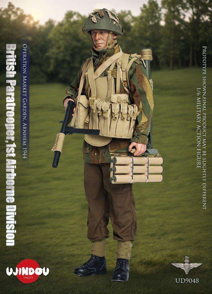 1:6 scale Ujindou WWII British Paratrooper 1st Airborne Division Operation Market Garden Arnhem 1944 12" Figure UD9048
