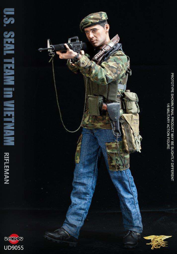 1:6 scale UJINDOU U.S. SEAL Team Rifleman in Vietnam (UD-9055) (PREORDER)