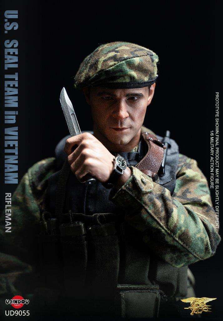 1:6 scale UJINDOU U.S. SEAL Team Rifleman in Vietnam (UD-9055) (PREORDER)